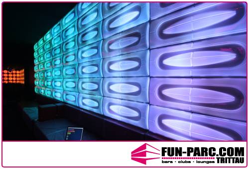 Space Panel Nightclub LED  Lighting Design